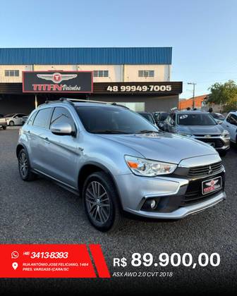 MITSUBISHI ASX 2.0 AWD 16V FLEX 4P AUTOMÁTICO